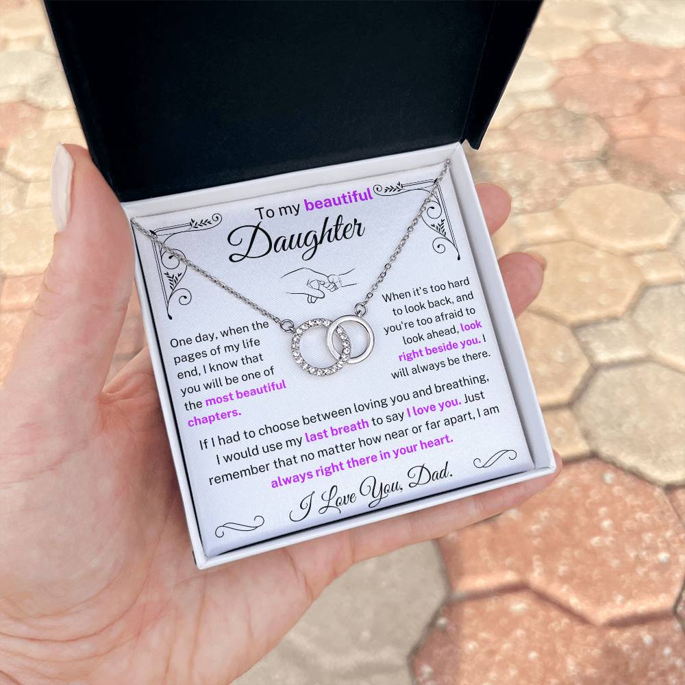 To My Beautiful Daughter Necklace - Image 3