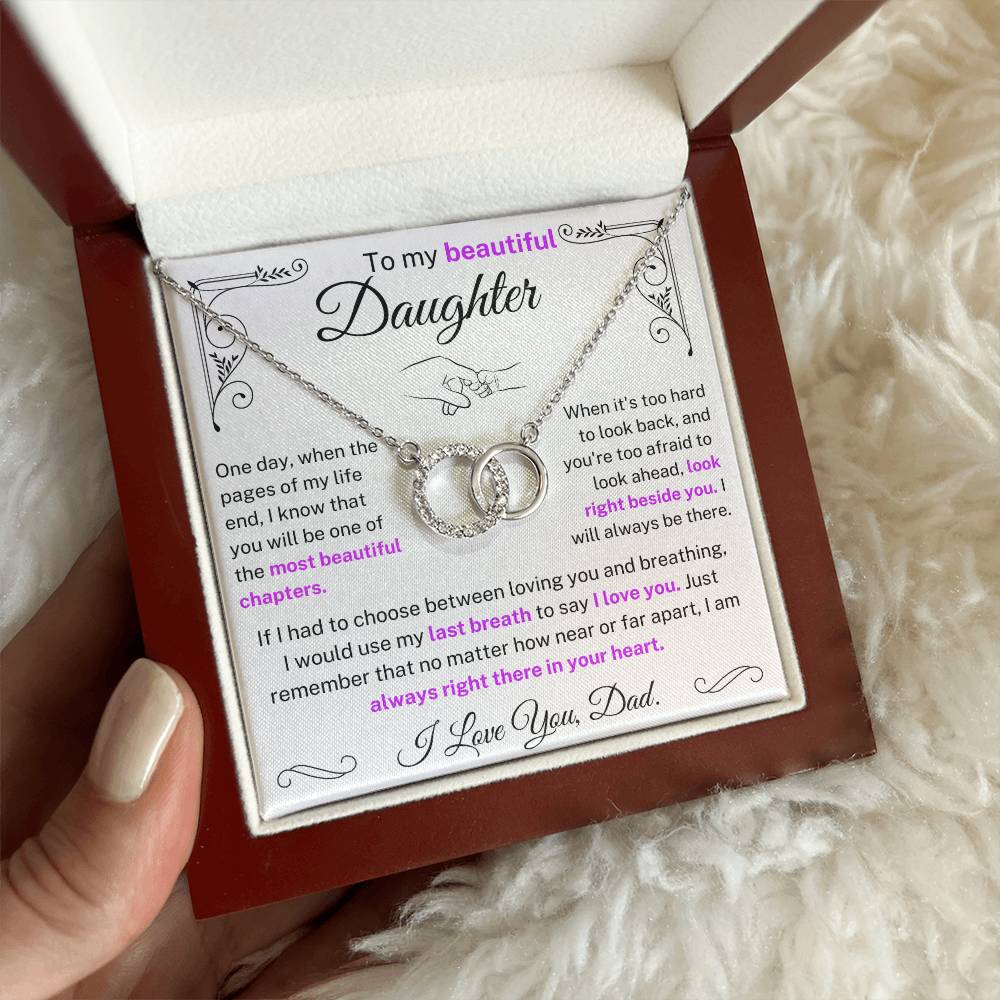 To My Beautiful Daughter Necklace - Image 5
