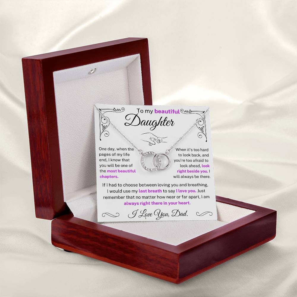 I Love You Daughter Necklace - Image 4