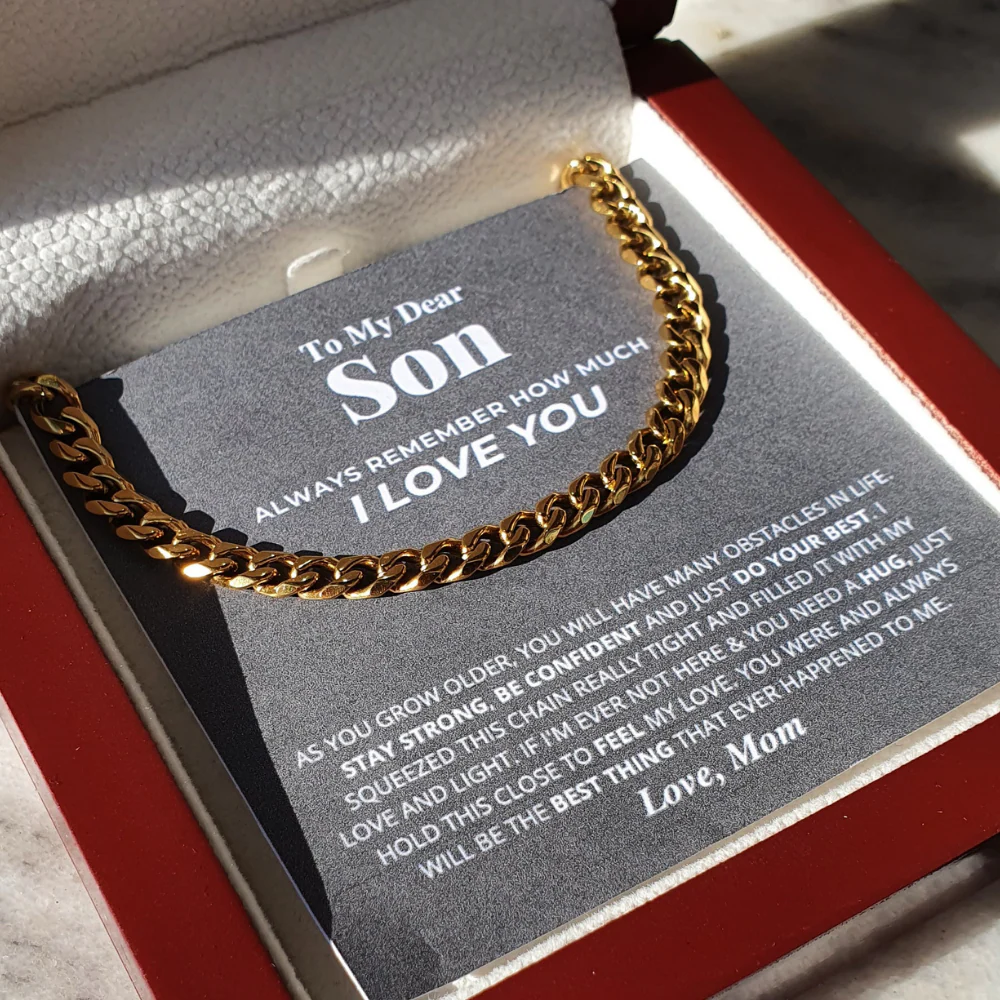 Cuban Chain for Son from Mom - Image 6