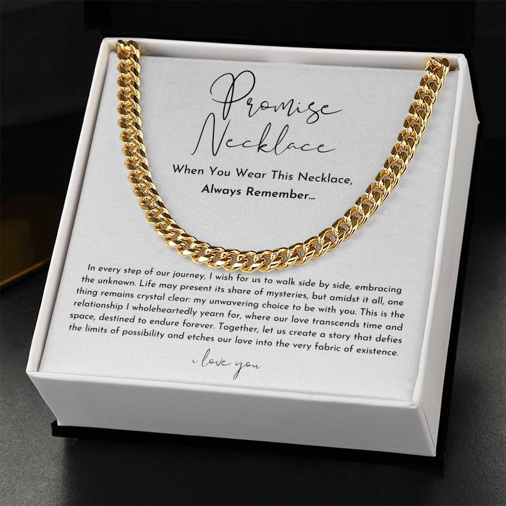 Promise Necklace For Him - Image 9