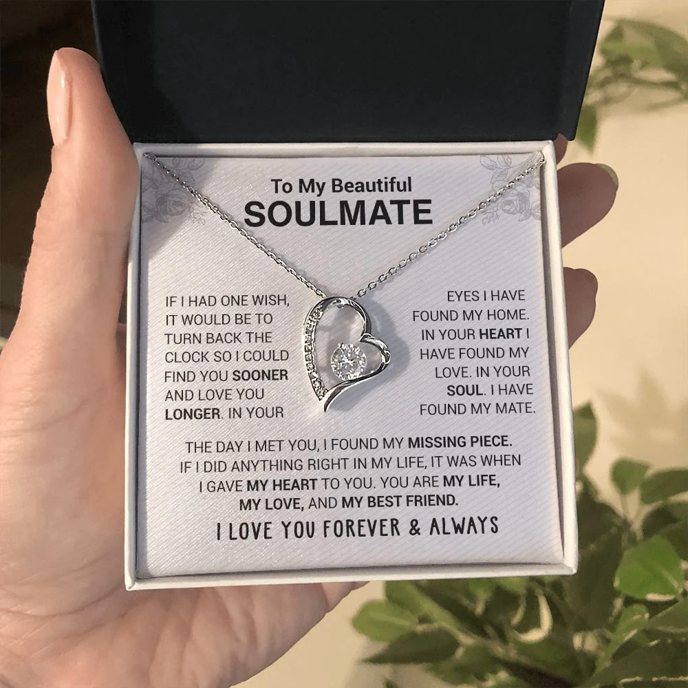 To My Beautiful Soulmate Necklace - Image 5